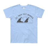 Let Your Feet Wander Youth Tee