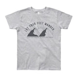Let Your Feet Wander Youth Tee