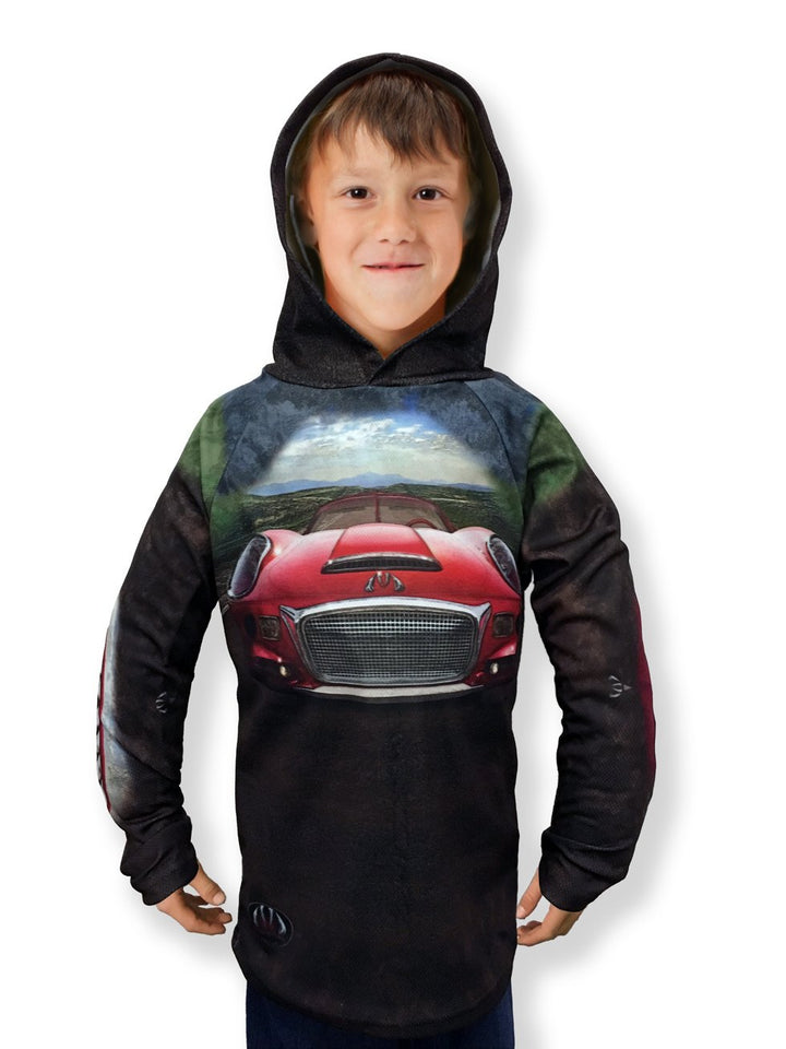 MOTORMOUTHS™ ROUTE 66 - Hoodie Chomp Shirt by MOUTHMAN®