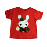 The White Rabbit - Alice's Adventure in Wonderland - Kids T-Shirt