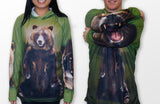 GRIZZLY BEAR Hoodie Chomp Shirt by MOUTHMAN®